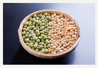 角田の豆